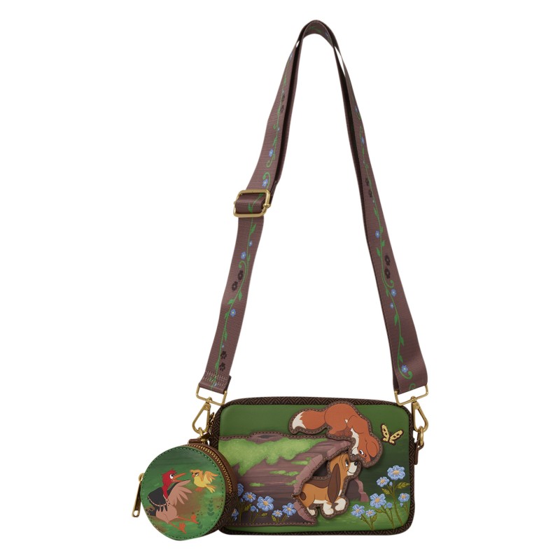 Disney Loungefly Sac A Main Fox And Hound Rox et Rouky 